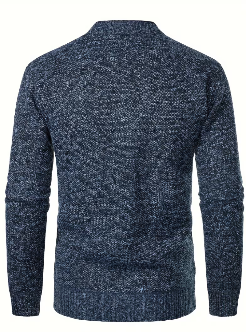 Cardigan à col V boutonné pour homme