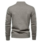Cardigan homme col montant boutonné
