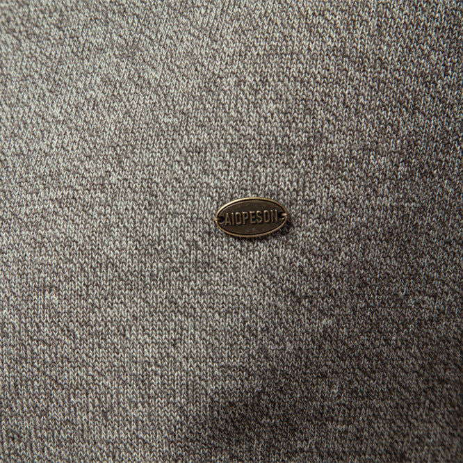 Cardigan homme col montant boutonné