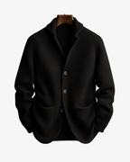 Cardigan homme en maille à col châle