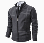 Cardigan homme zippé