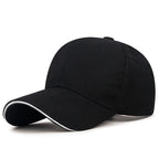 Casquette homme à visière courbée