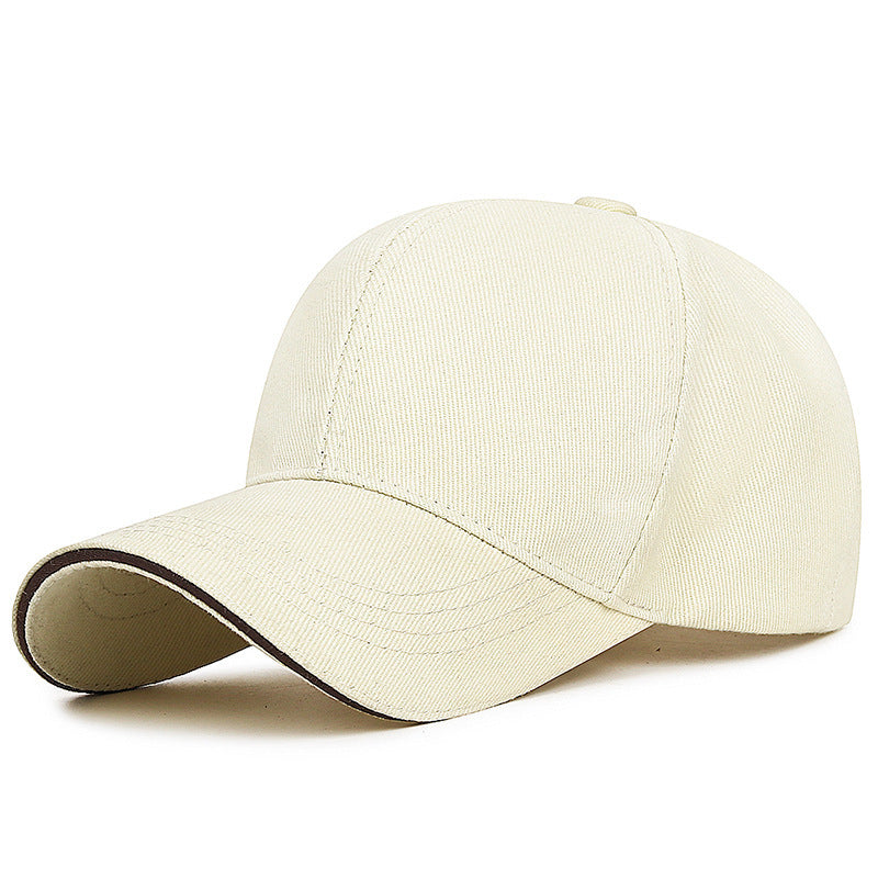 Casquette homme à visière courbée