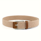 Ceinture homme tressée ajustable
