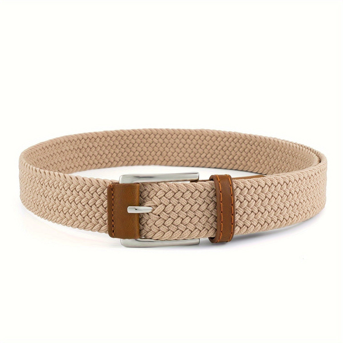 Ceinture homme tressée ajustable