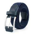 Ceinture homme tressée ajustable