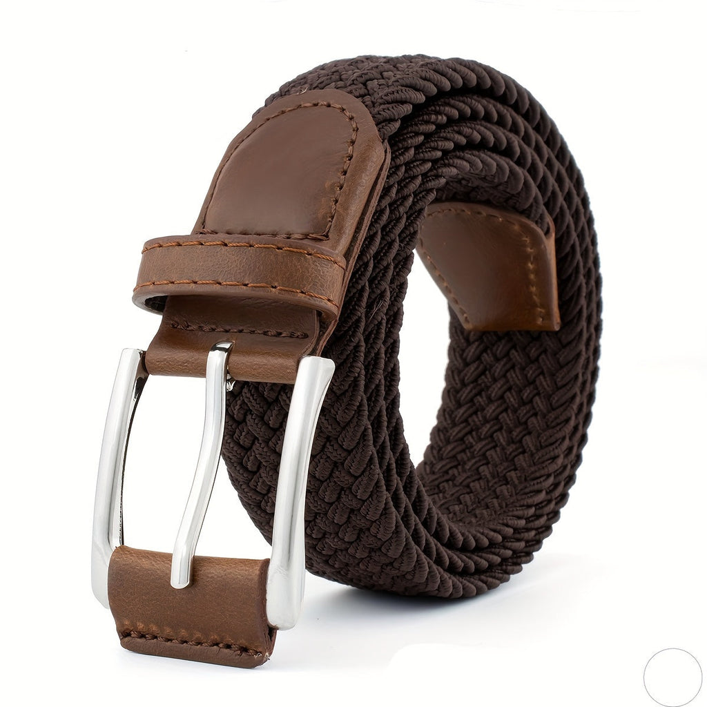 Ceinture homme tressée ajustable