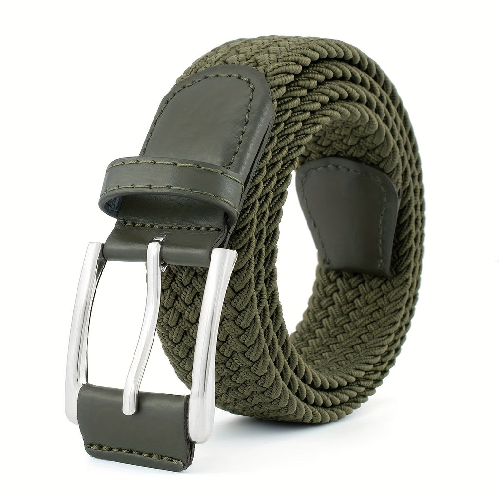 Ceinture homme tressée ajustable