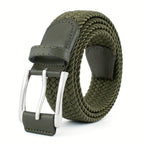 Ceinture homme tressée ajustable