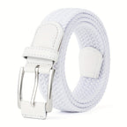 Ceinture homme tressée ajustable