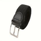 Ceinture homme tressée élastique
