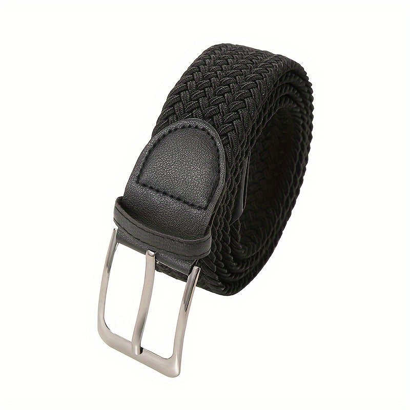 Ceinture homme tressée élastique