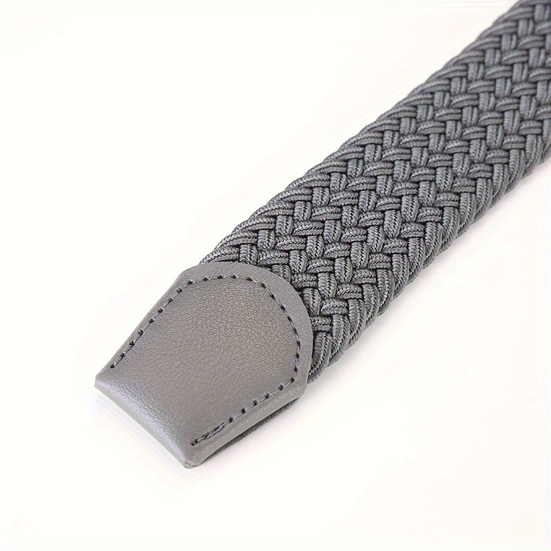 Ceinture homme tressée élastique