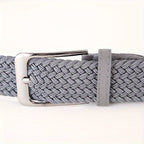 Ceinture homme tressée élastique