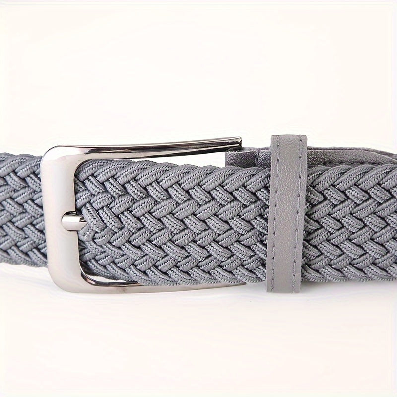 Ceinture homme tressée élastique