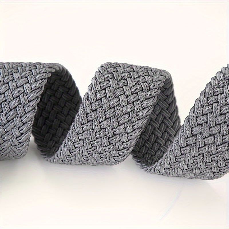 Ceinture homme tressée élastique