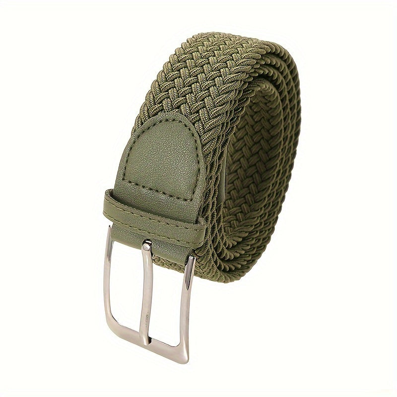 Ceinture homme tressée élastique