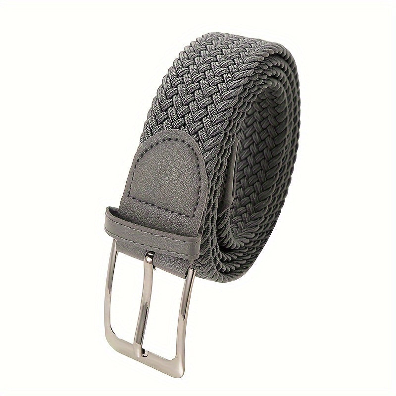 Ceinture homme tressée élastique