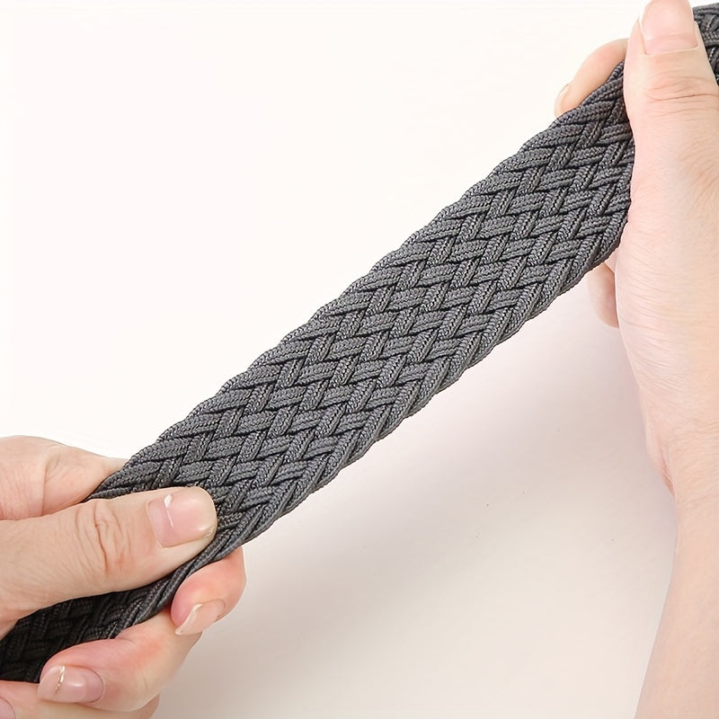 Ceinture homme tressée élastique