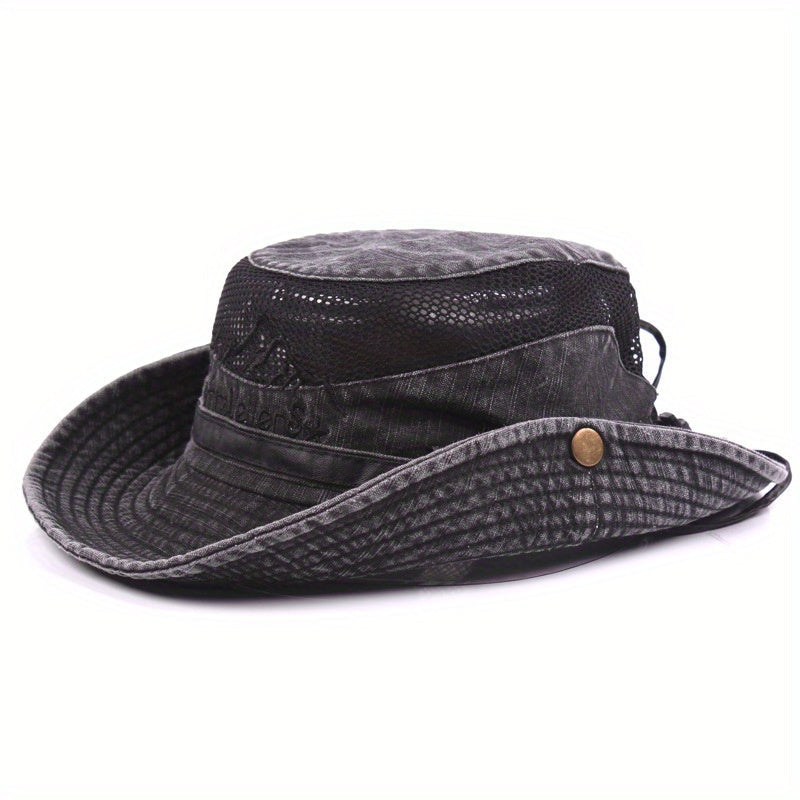 Chapeau de randonnée homme à large bord