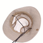 Chapeau de randonnée homme à large bord