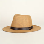 Chapeau fedora homme à large bord