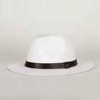 Chapeau fedora homme à large bord