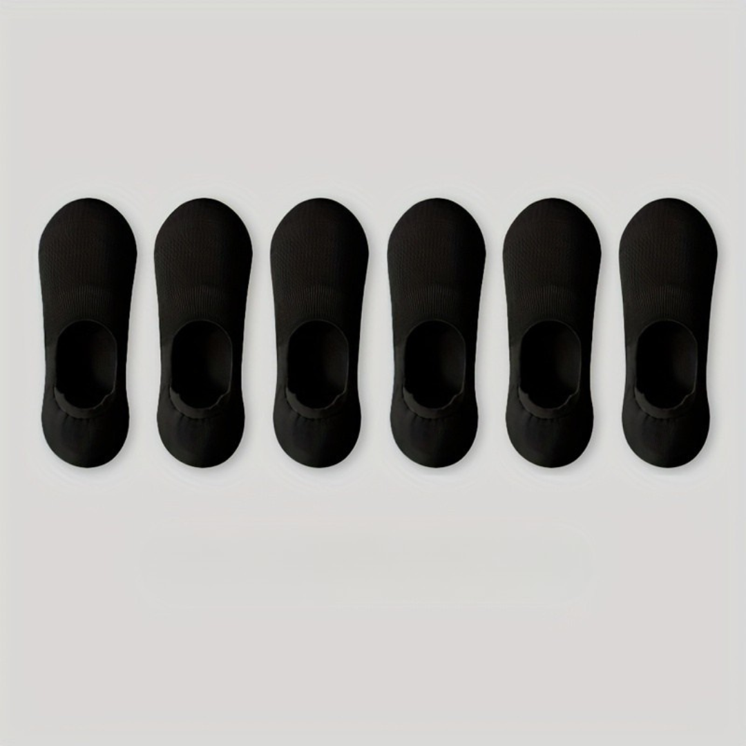 Chaussettes Invisibles pour Hommes 6-Paires