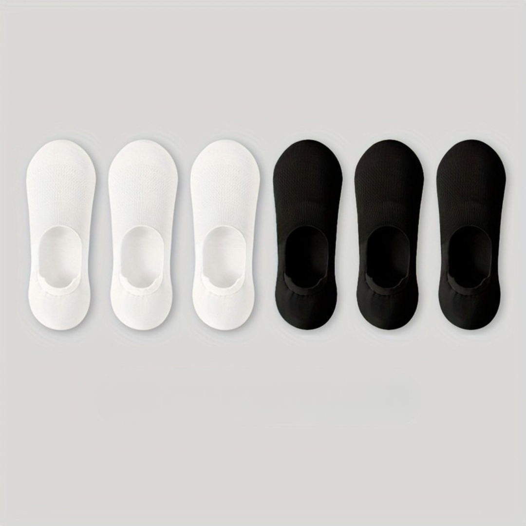 Chaussettes Invisibles pour Hommes 6-Paires