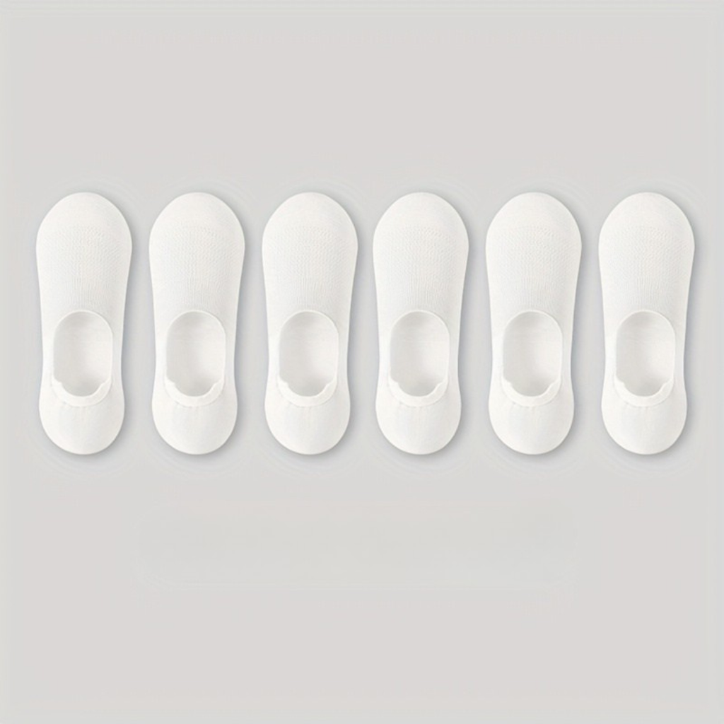Chaussettes Invisibles pour Hommes 6-Paires