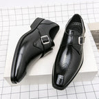 Chaussures de ville pour hommes avec boucle