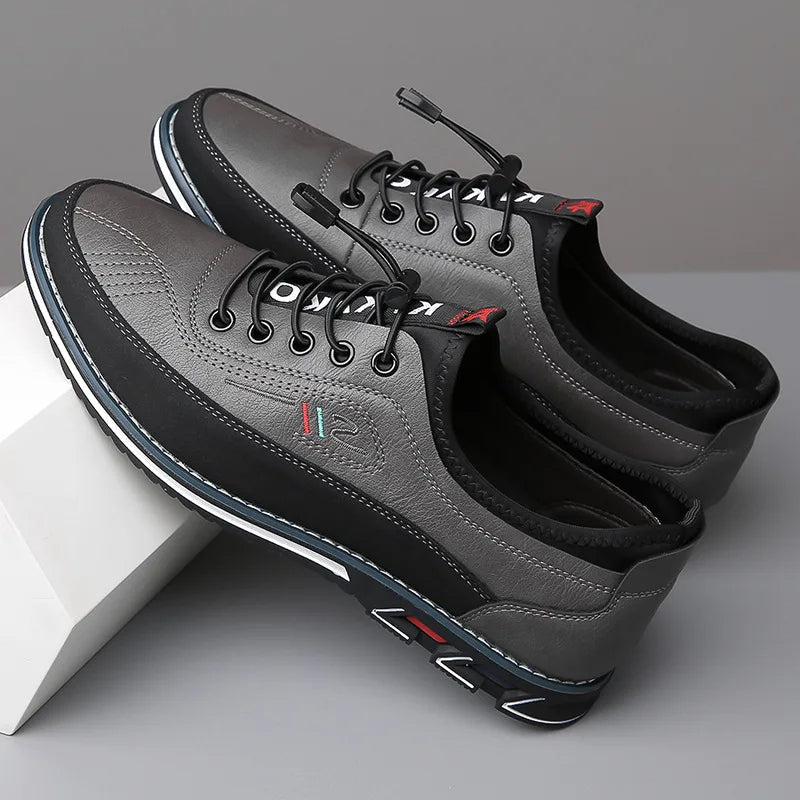 Chaussures décontractées homme à lacets