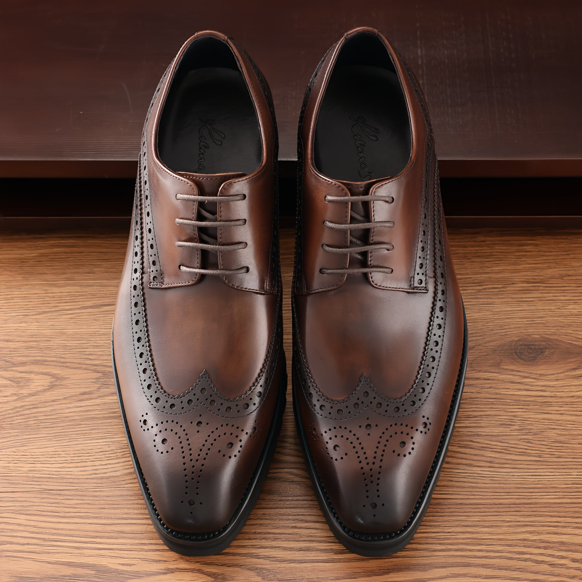 Chaussures Derby Brogue pour homme