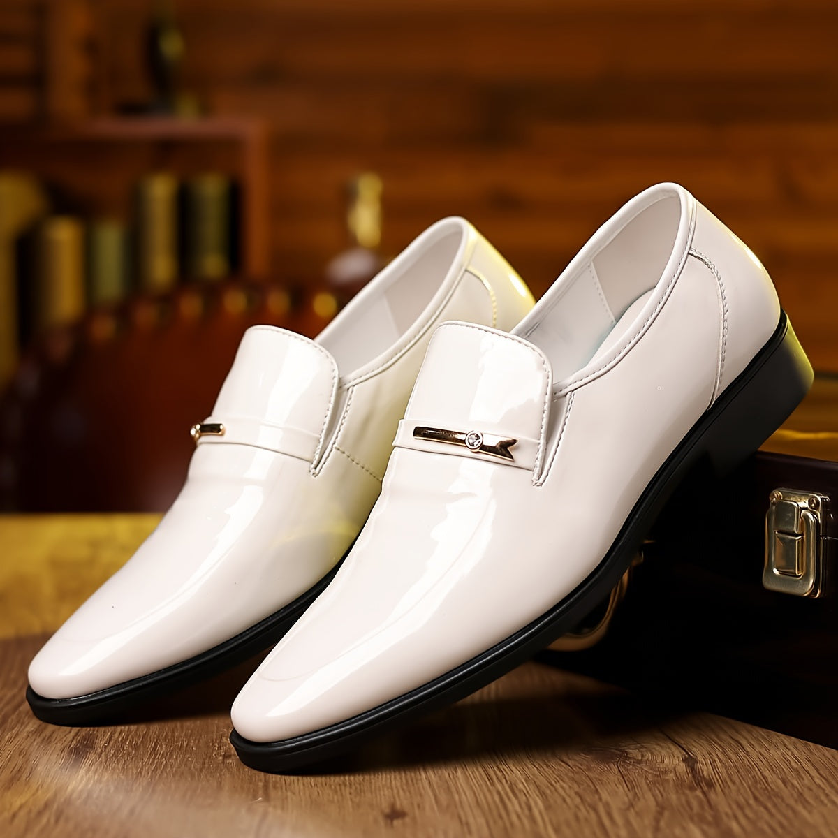 Chaussures Habillées Homme Vernies à Enfiler