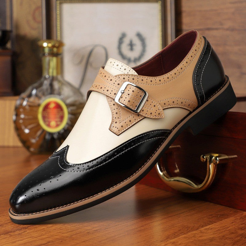 Chaussures homme à boucle