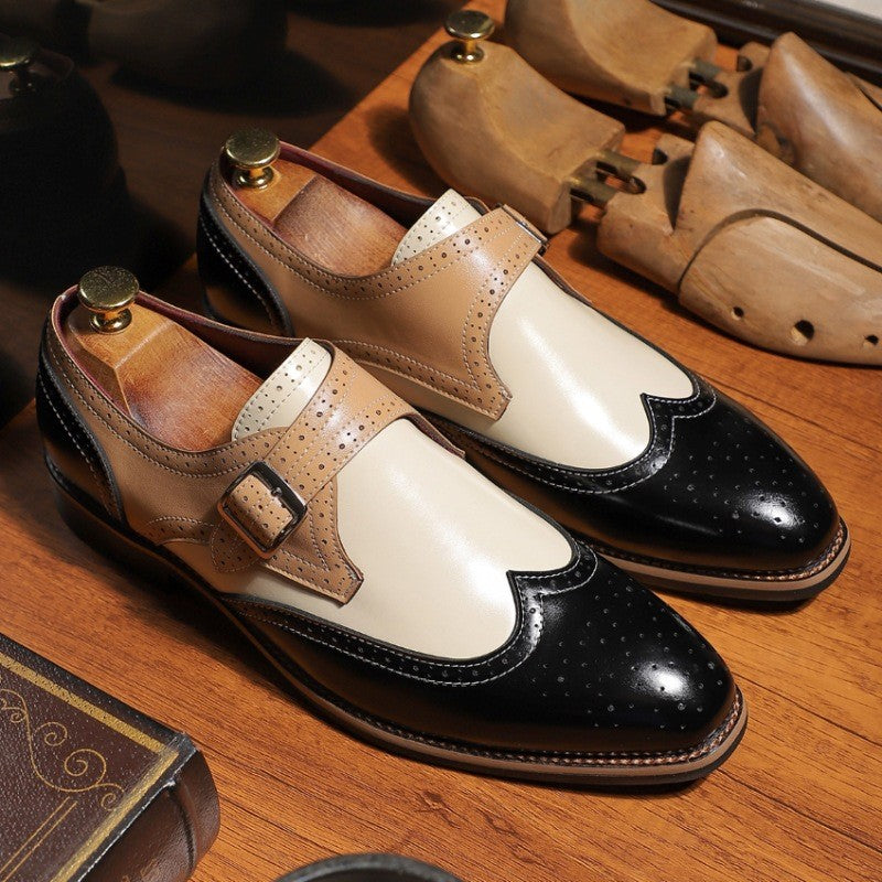 Chaussures homme à boucle