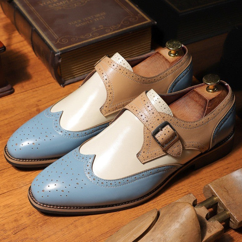 Chaussures homme à boucle