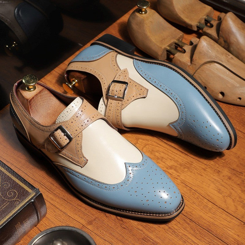 Chaussures homme à boucle