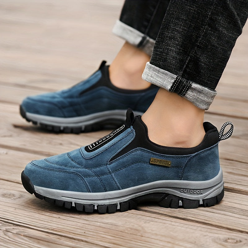 Chaussures homme à enfiler crantées