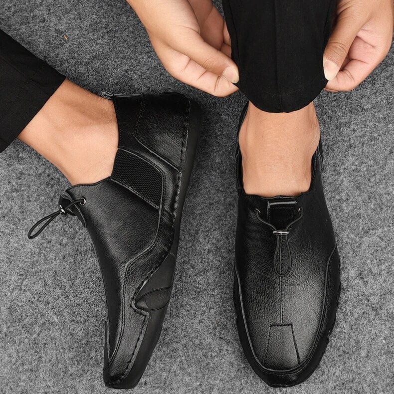 Chaussures homme à enfiler élastiquées