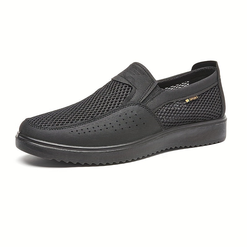 Chaussures homme à enfiler en maille