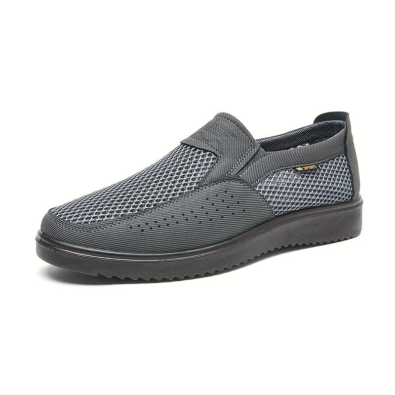 Chaussures homme à enfiler en maille