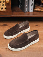 Chaussures homme à enfiler style mocassin