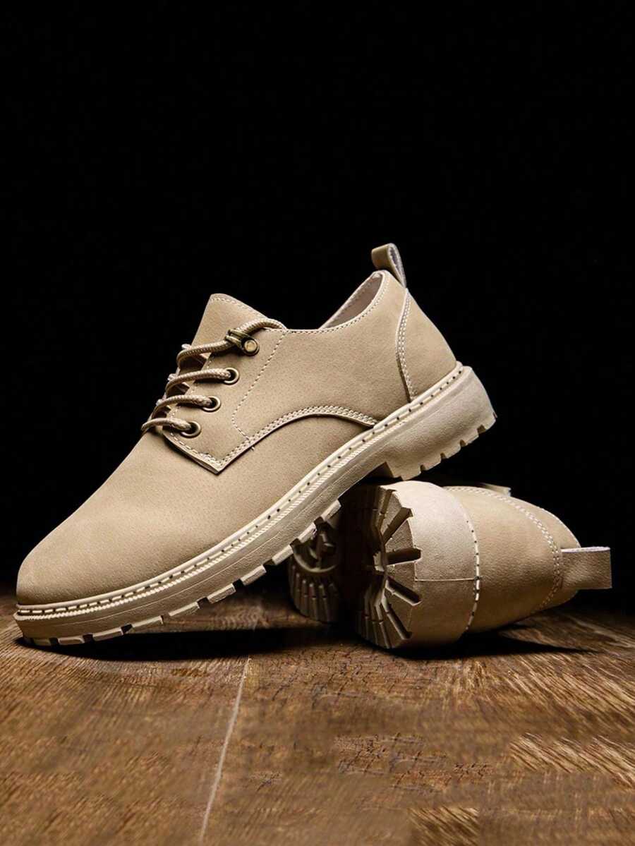 Chaussures homme à lacets crantées