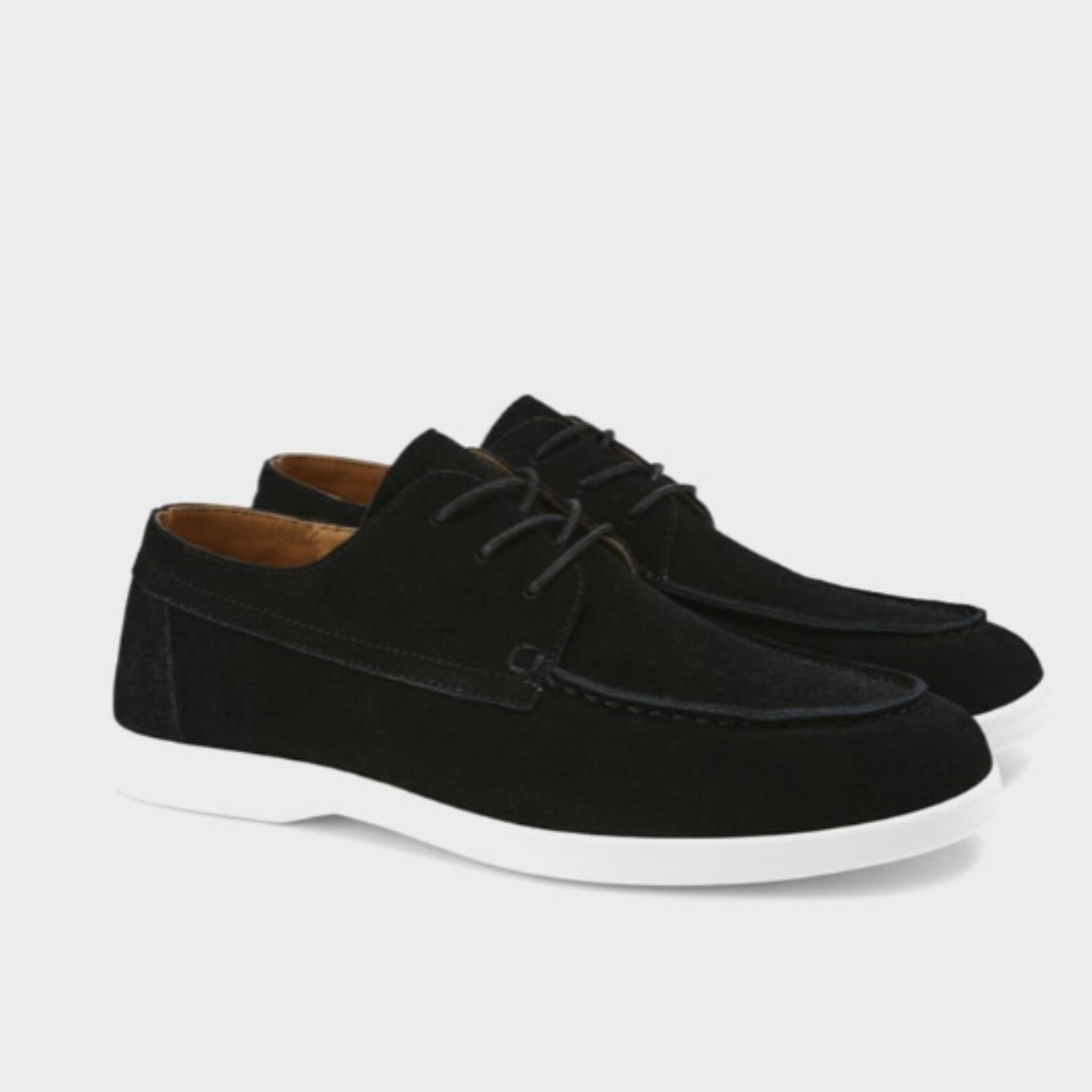 Chaussures homme à lacets et bout mocassin