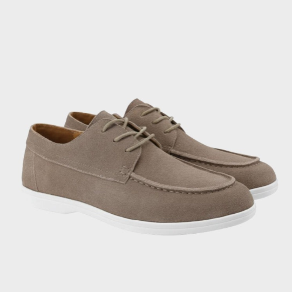 Chaussures homme à lacets et bout mocassin