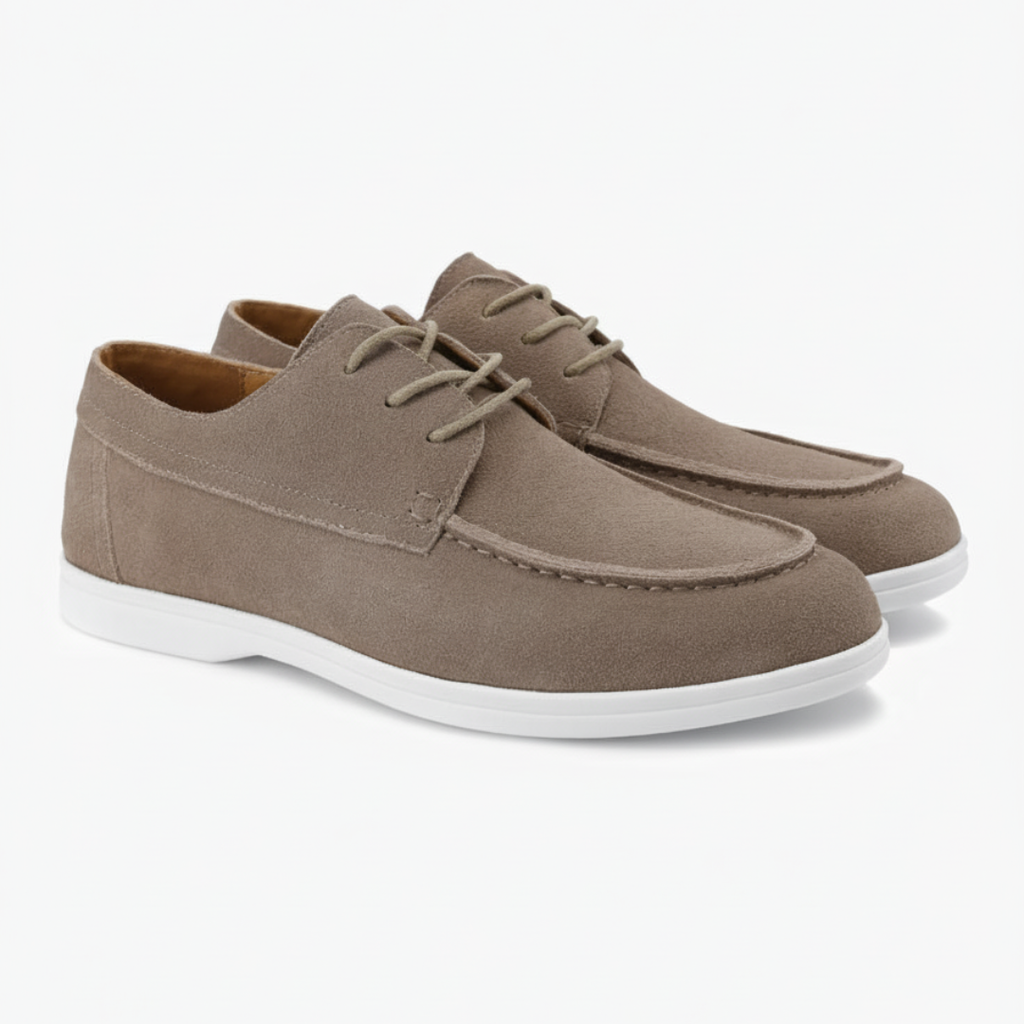 Chaussures homme à lacets et bout mocassin
