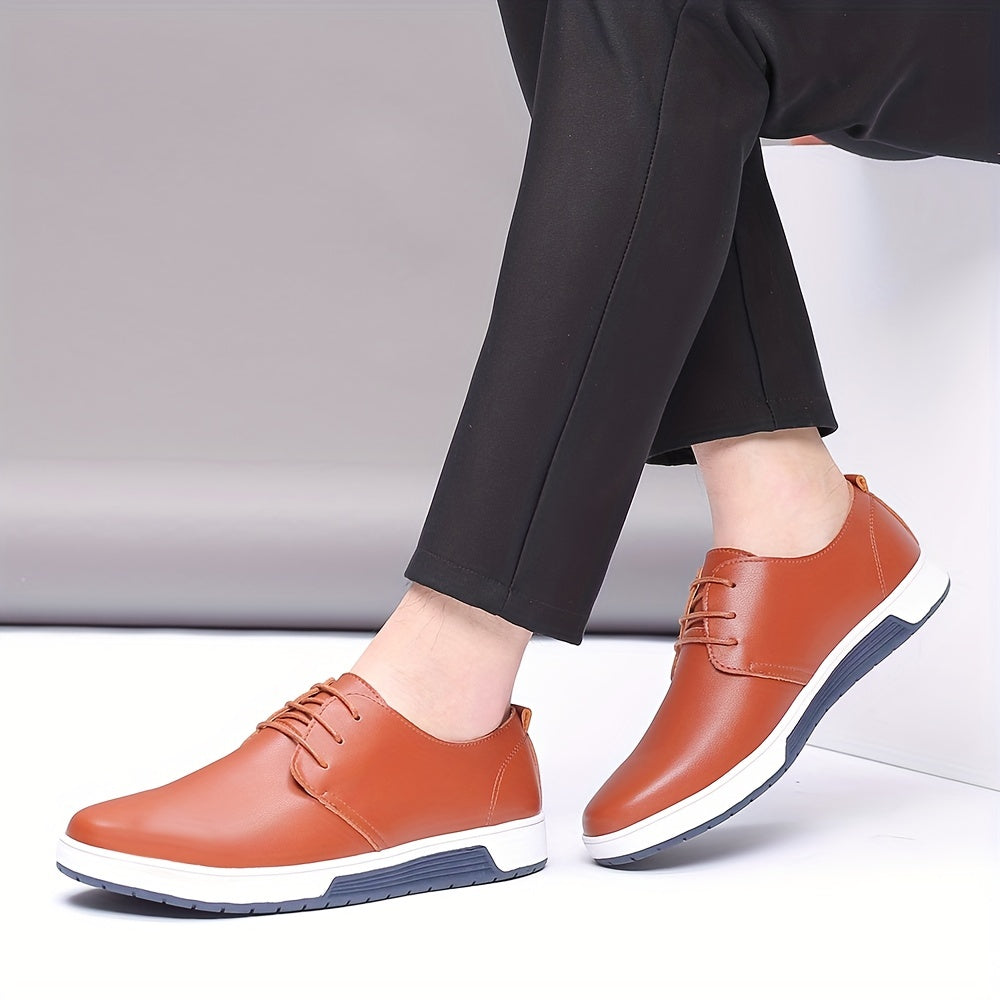 Chaussures homme à lacets perforées