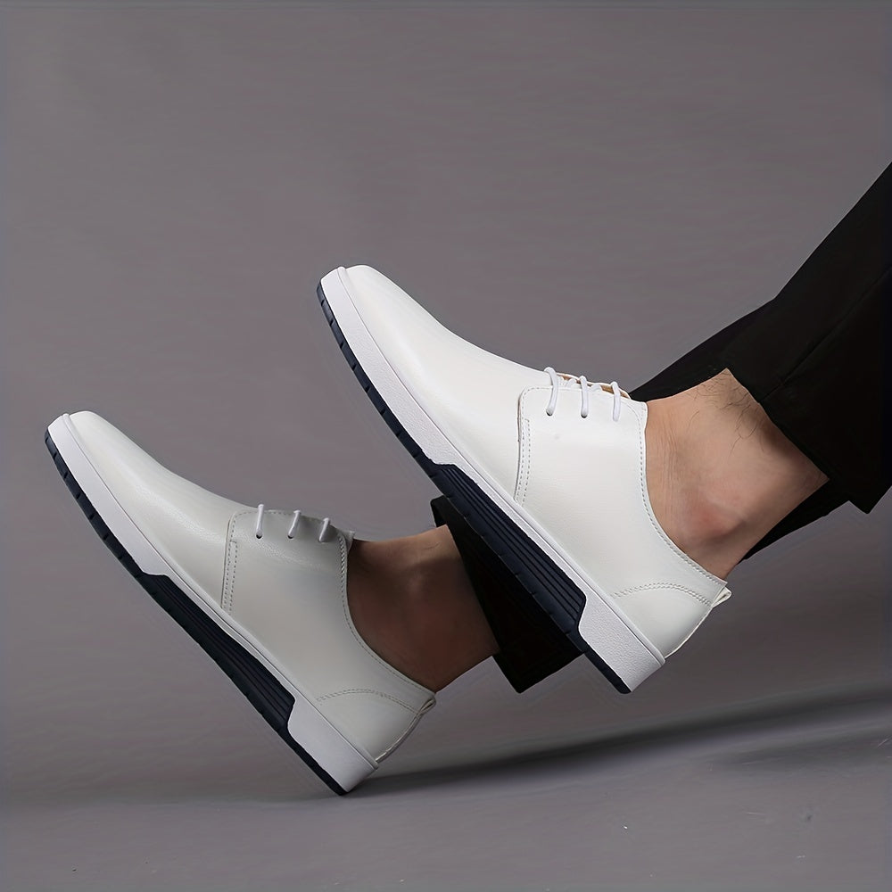 Chaussures homme à lacets perforées