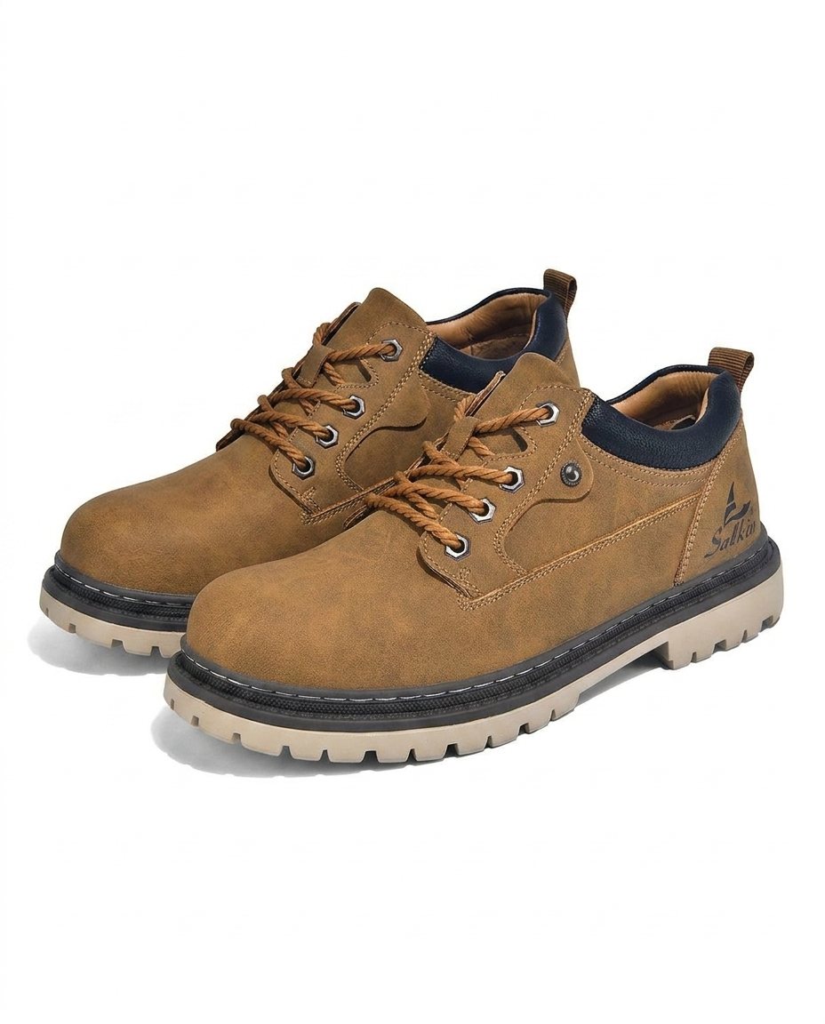 Chaussures homme à lacets semelle crantée